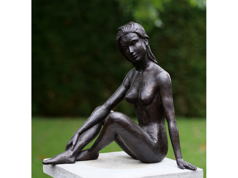 Sitting Naked Woman