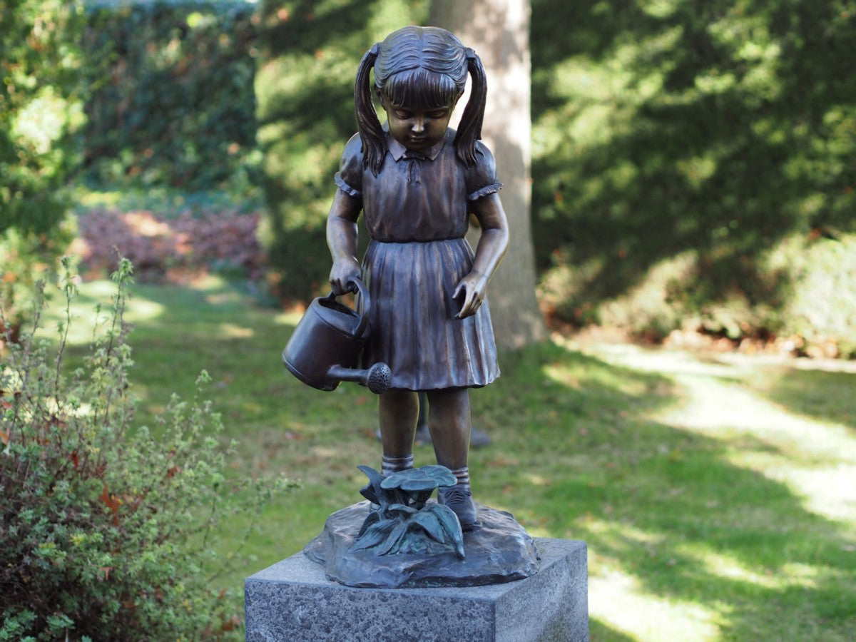 Girl With Watering Can