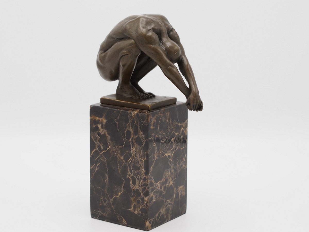 Swimmer On Marble Base