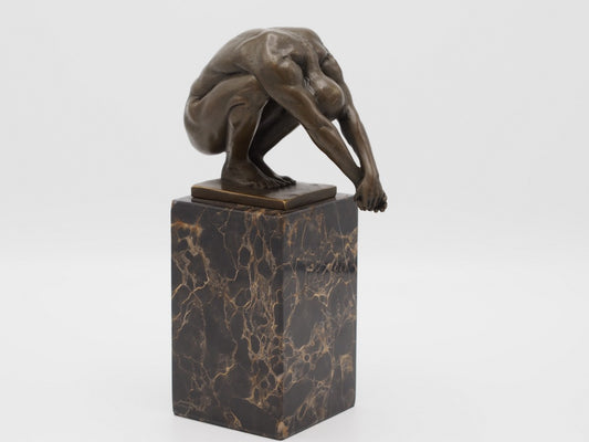 Swimmer On Marble Base