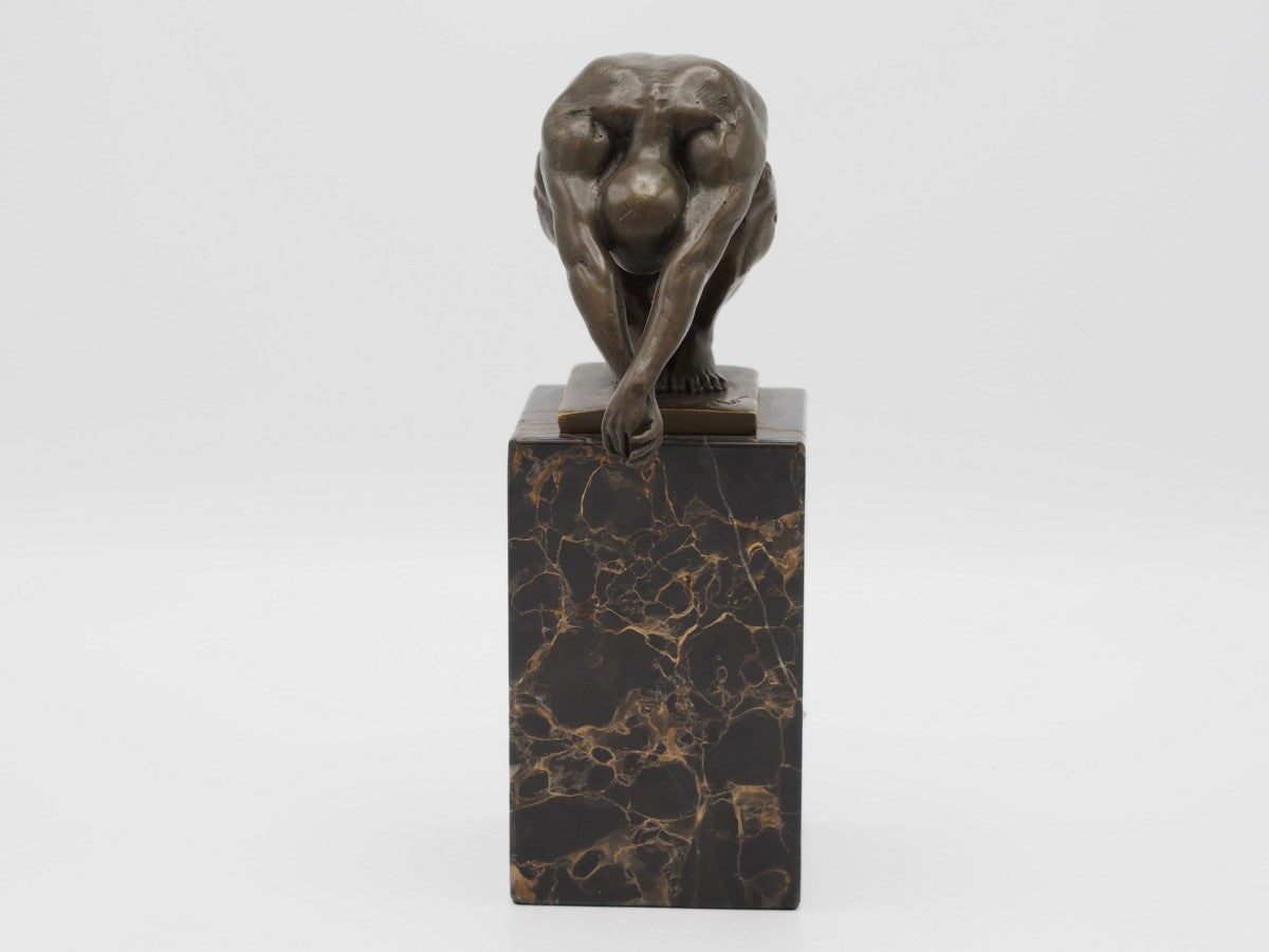 Swimmer On Marble Base