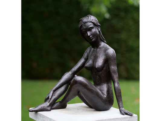 Sitting Naked Woman