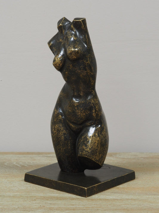 Small Bronze Female Torso