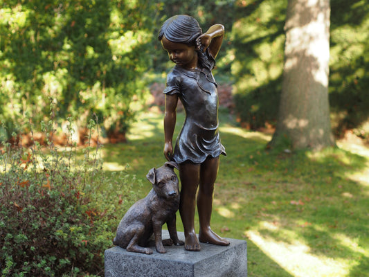 Girl With Dog