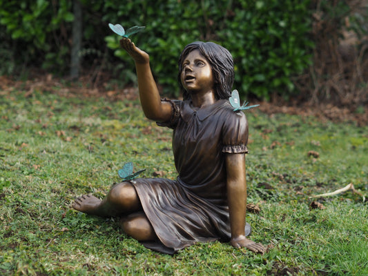 Girl With Butterfly