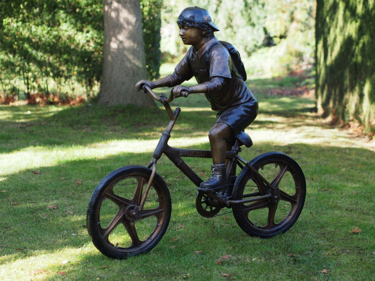 Boy On Bicycle